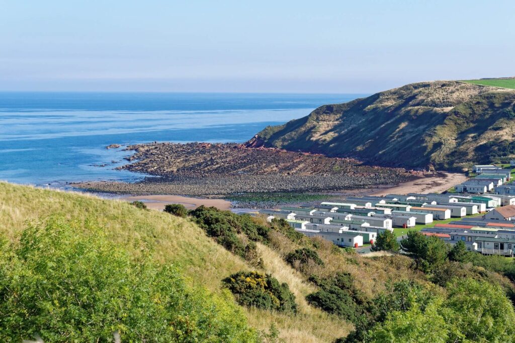 Holiday park at the seaside. Land Diversification
